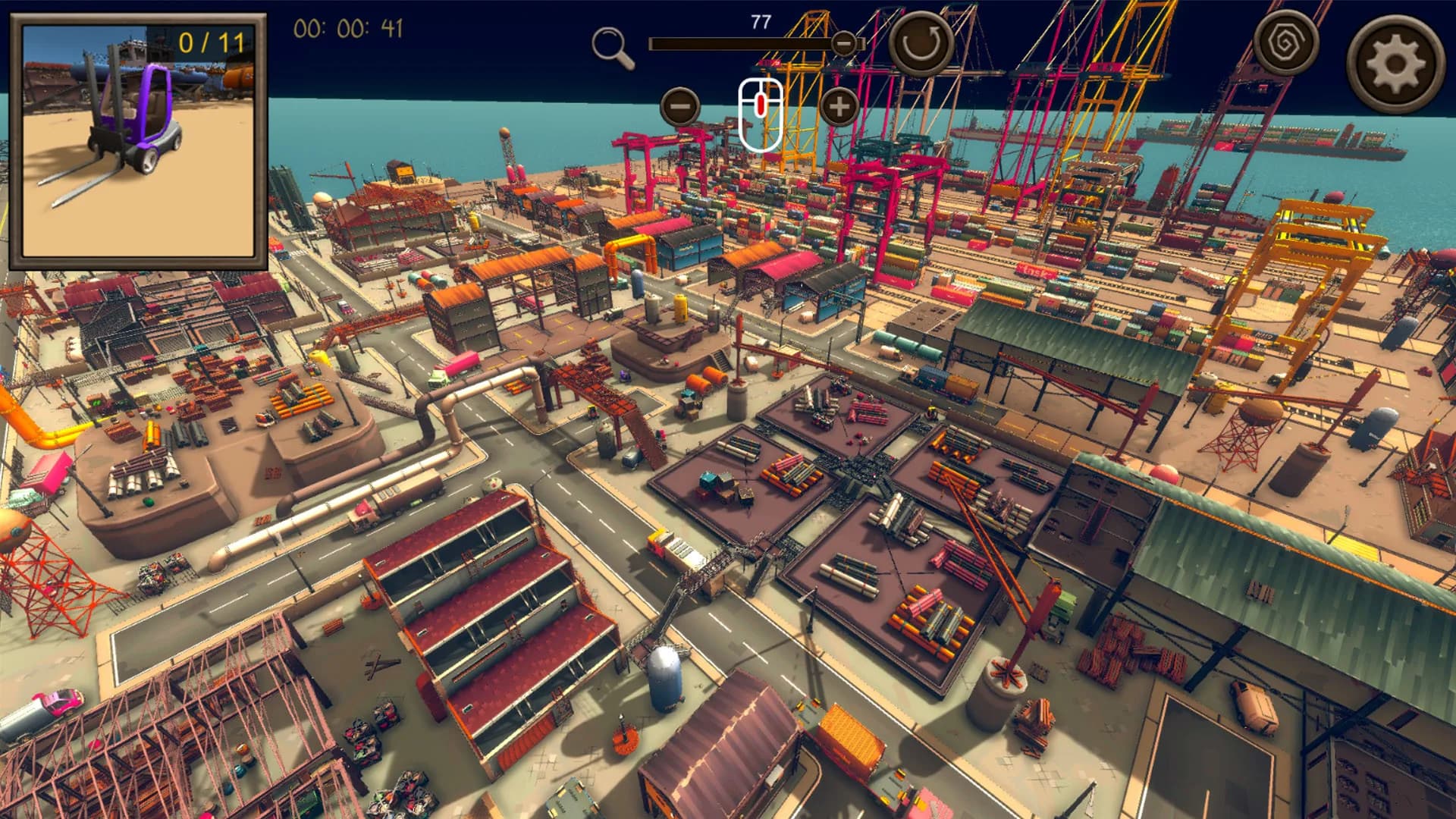 Hidden Harbor Top-Down 3D görsel 7