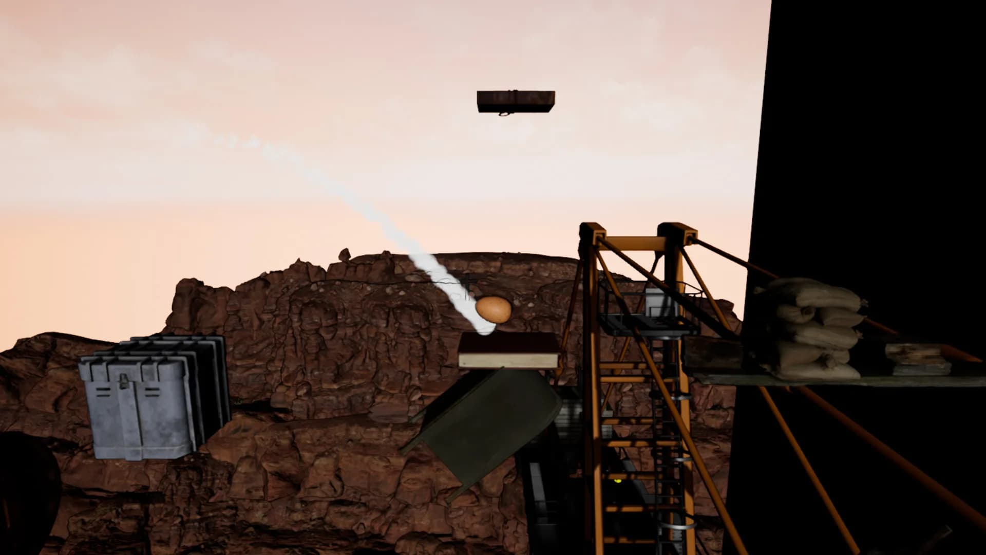 Egg Over It: Fall Flat From the Top görsel 4