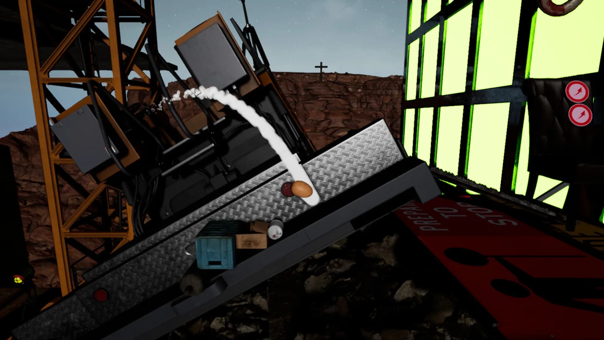 Egg Over It: Fall Flat From the Top görsel 5