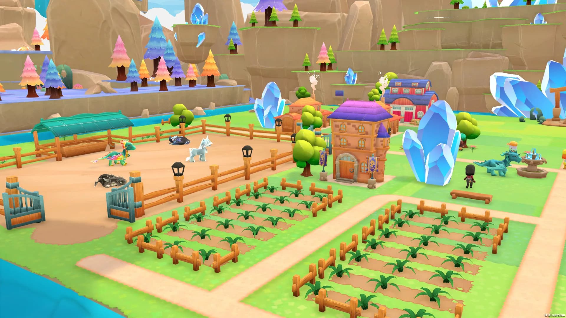 My Fantastic Ranch: Unicorns & Dragons görsel 5