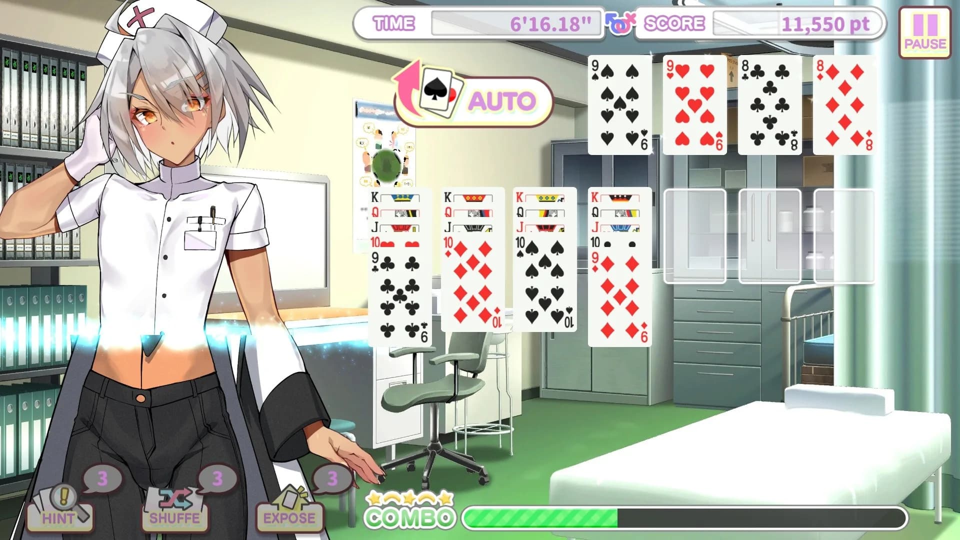 Otoko Cross: Pretty Boys Klondike Solitaire görsel 4