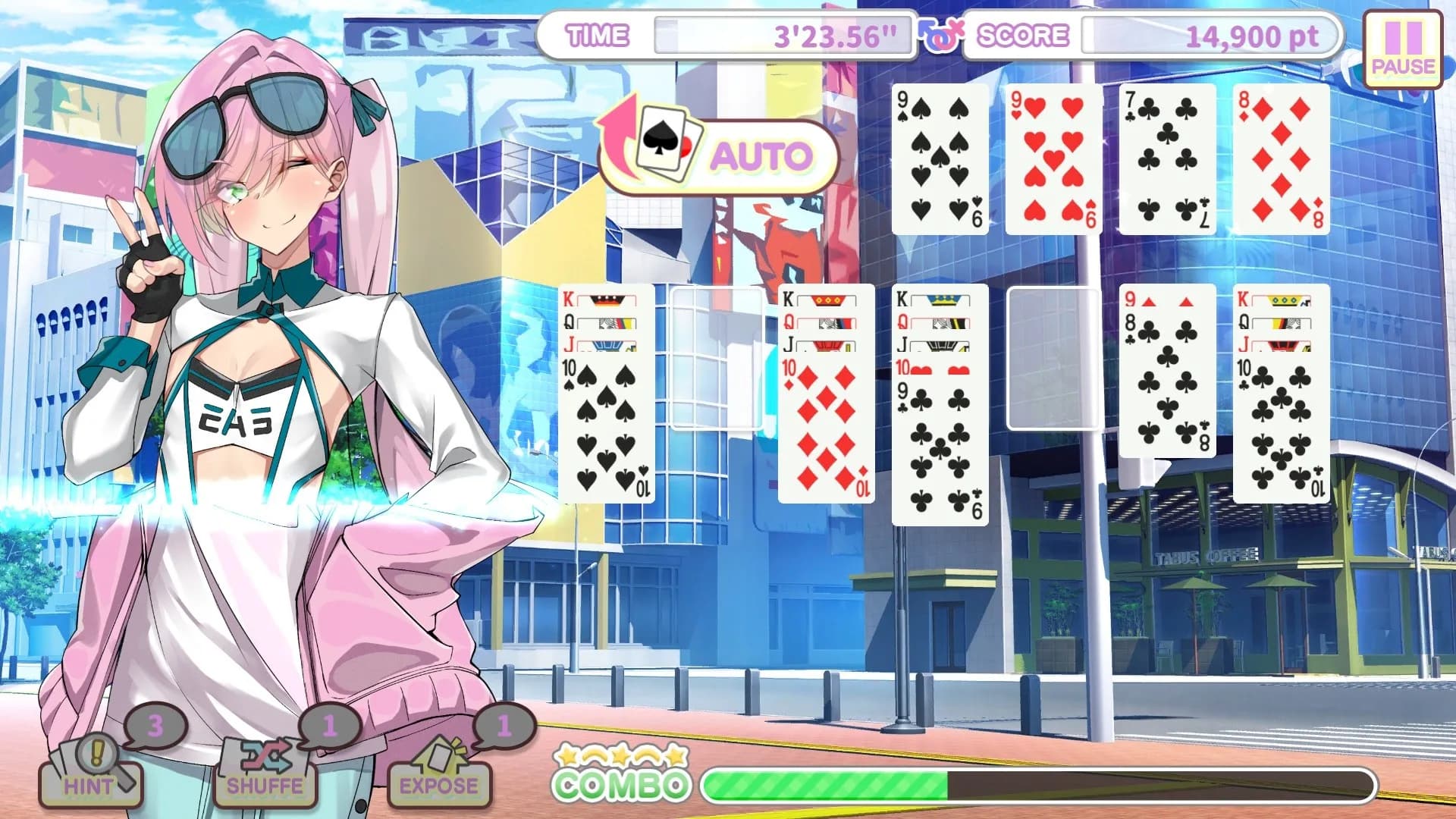 Otoko Cross: Pretty Boys Klondike Solitaire görsel 7