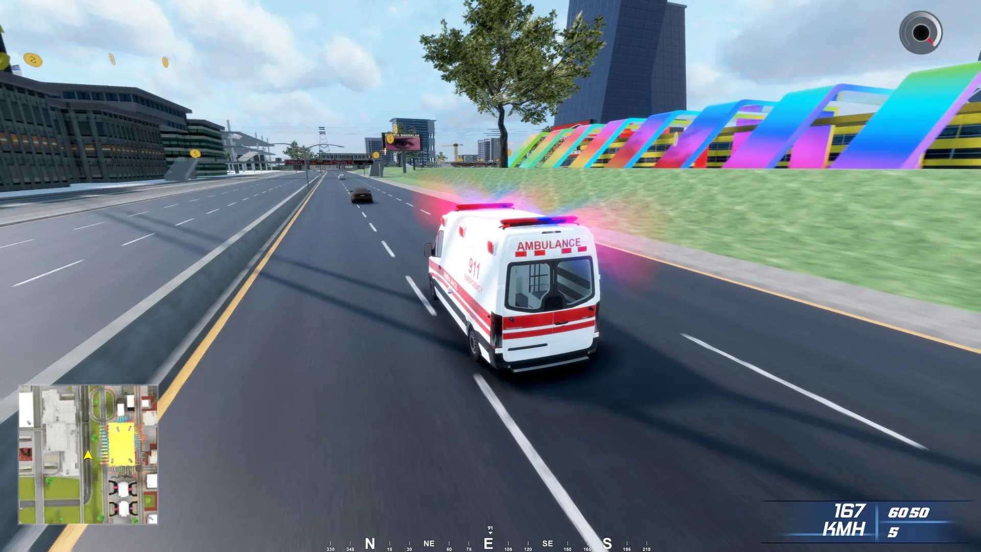 Ambulance Emergency Simulation görsel 14