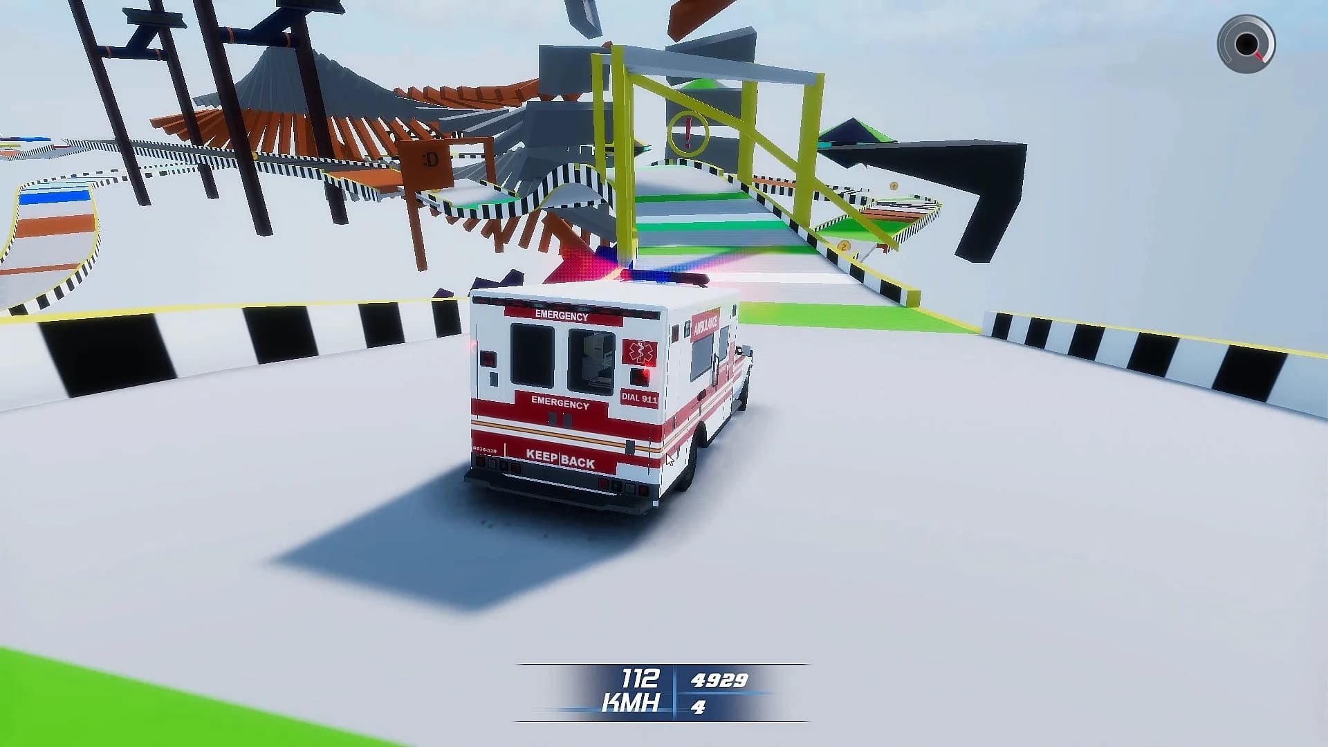 Ambulance Emergency Simulation görsel 8