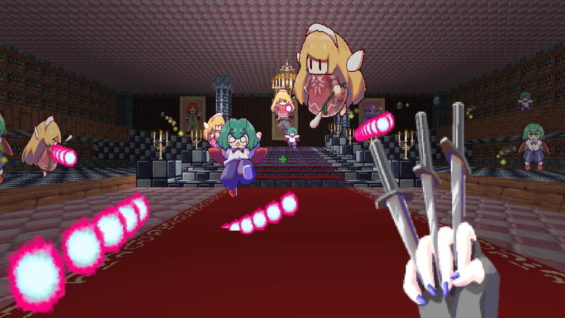 I Am Sakuya: Touhou FPS Game görsel 3