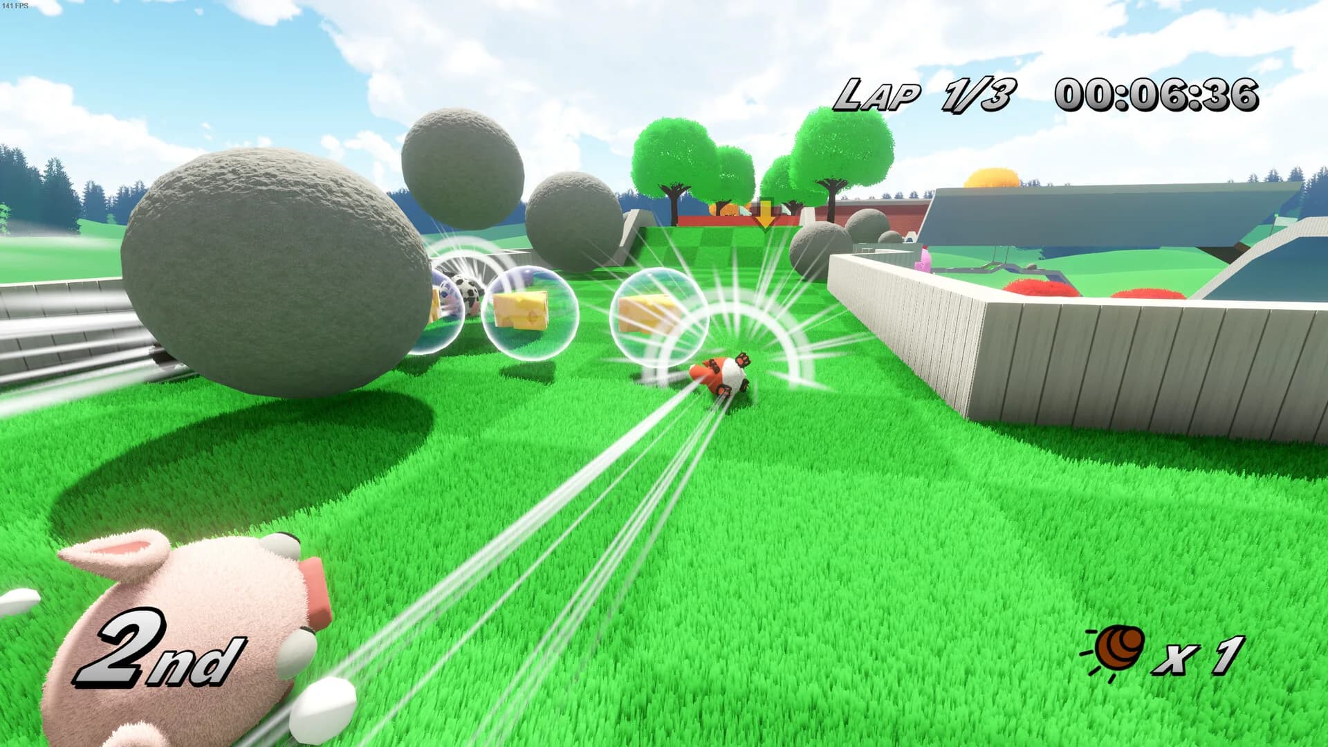 FurBalls Racing görsel 2