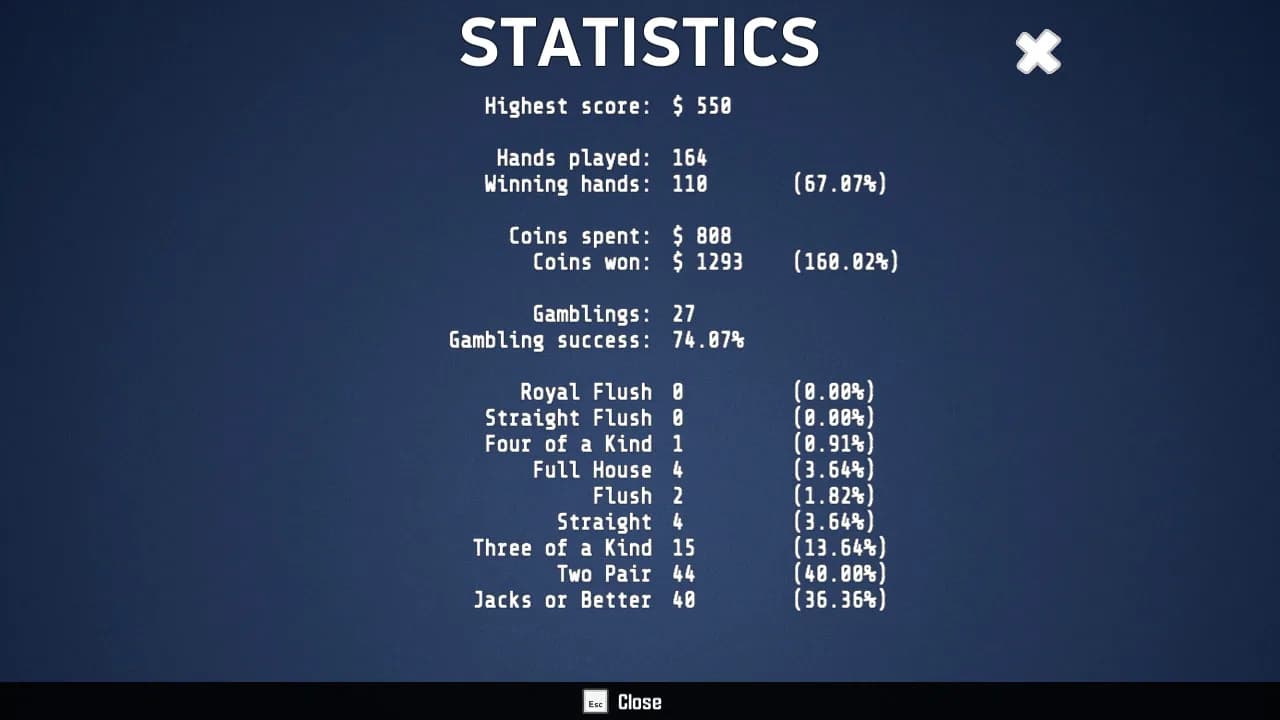 Jacks or Better - Video Poker görsel 7