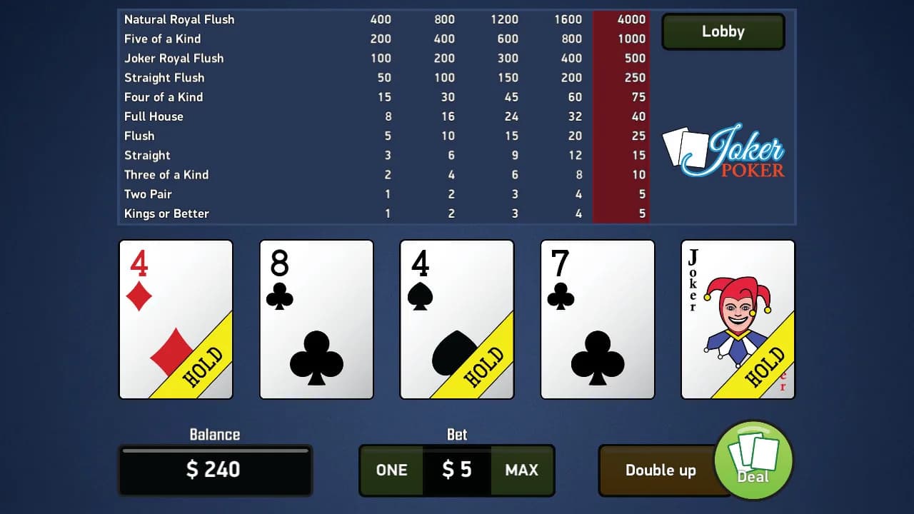 Joker Poker - Video Poker görsel 4