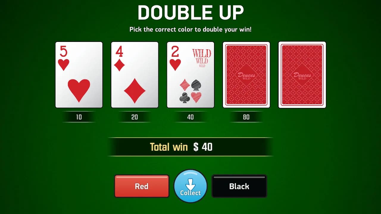 Deuces Wild - Video Poker görsel 3