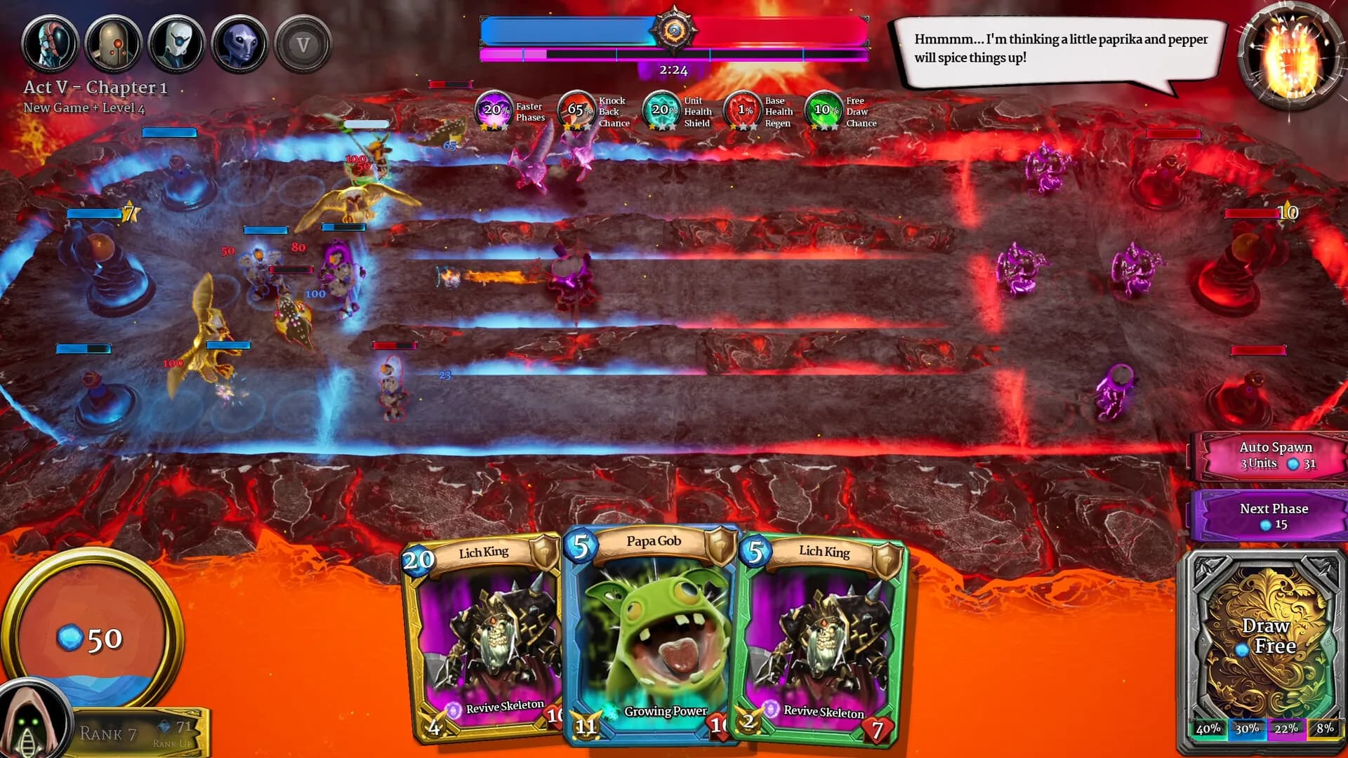 Battle Waves: Card Tactics görsel 4