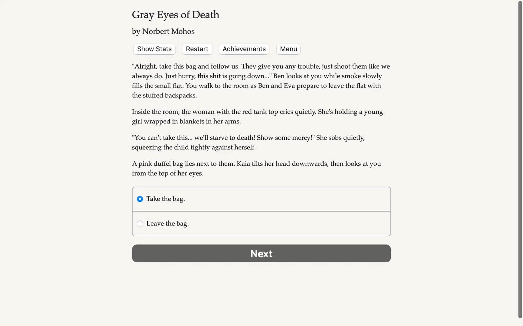 Gray Eyes of Death görsel 4