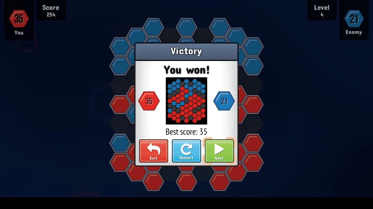 Hexxagon - Board Game görsel 4