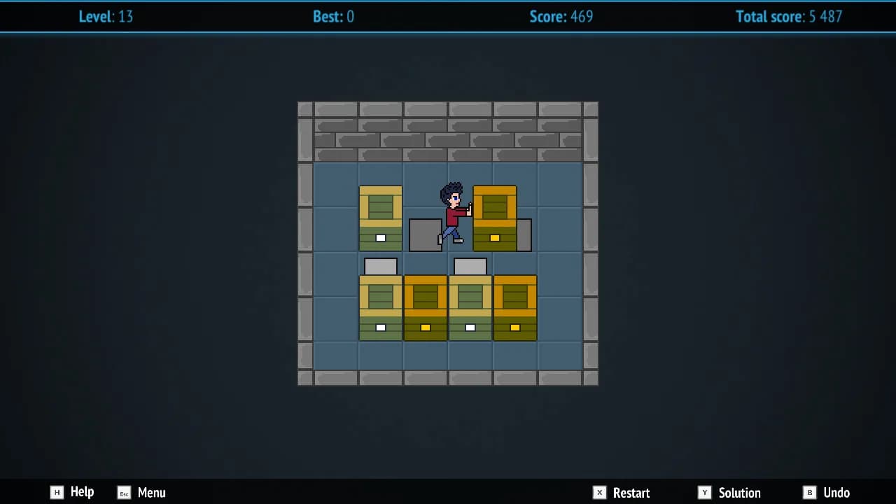 Push the Box - Puzzle Game görsel 3