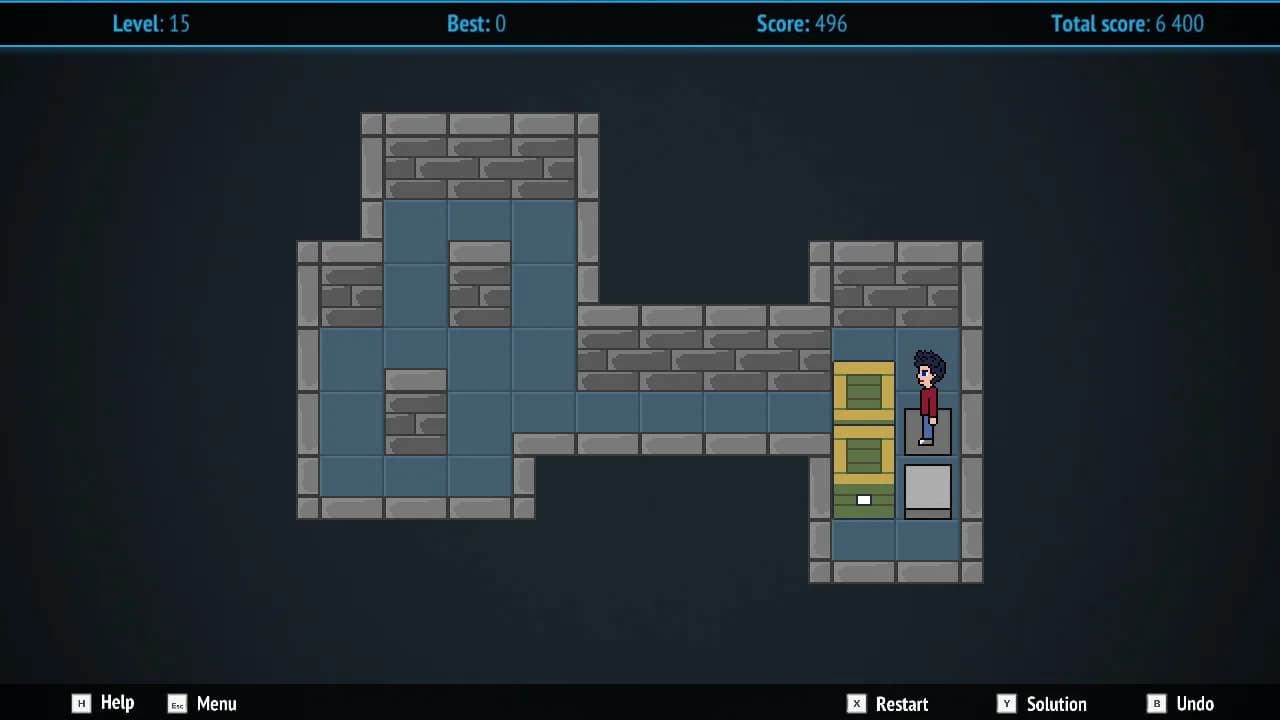 Push the Box - Puzzle Game görsel 5