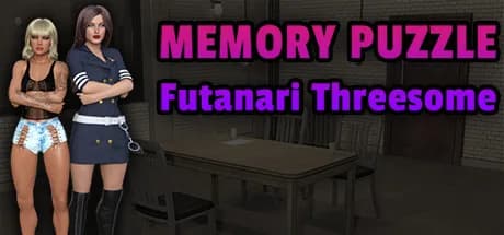 Memory Puzzle - Futanari Threesome görsel 1