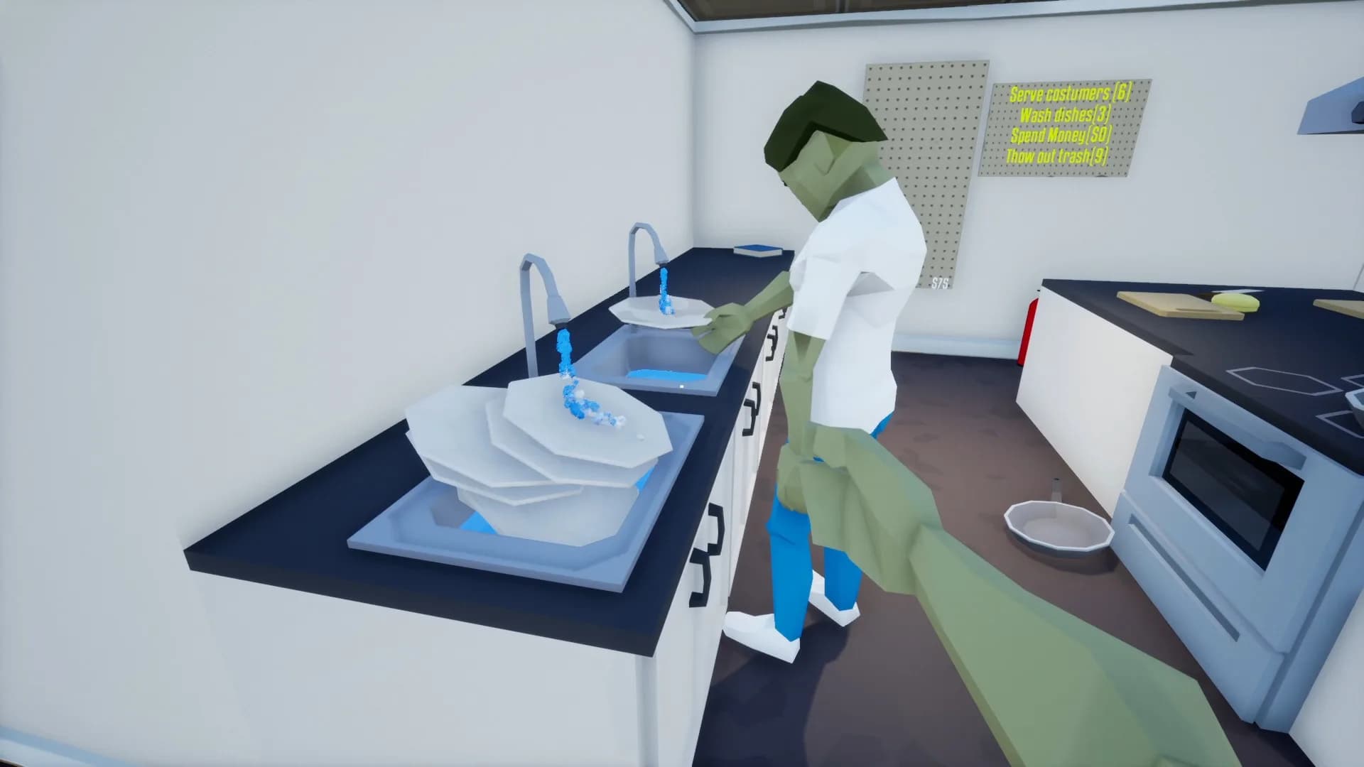 One-armed cook görsel 6