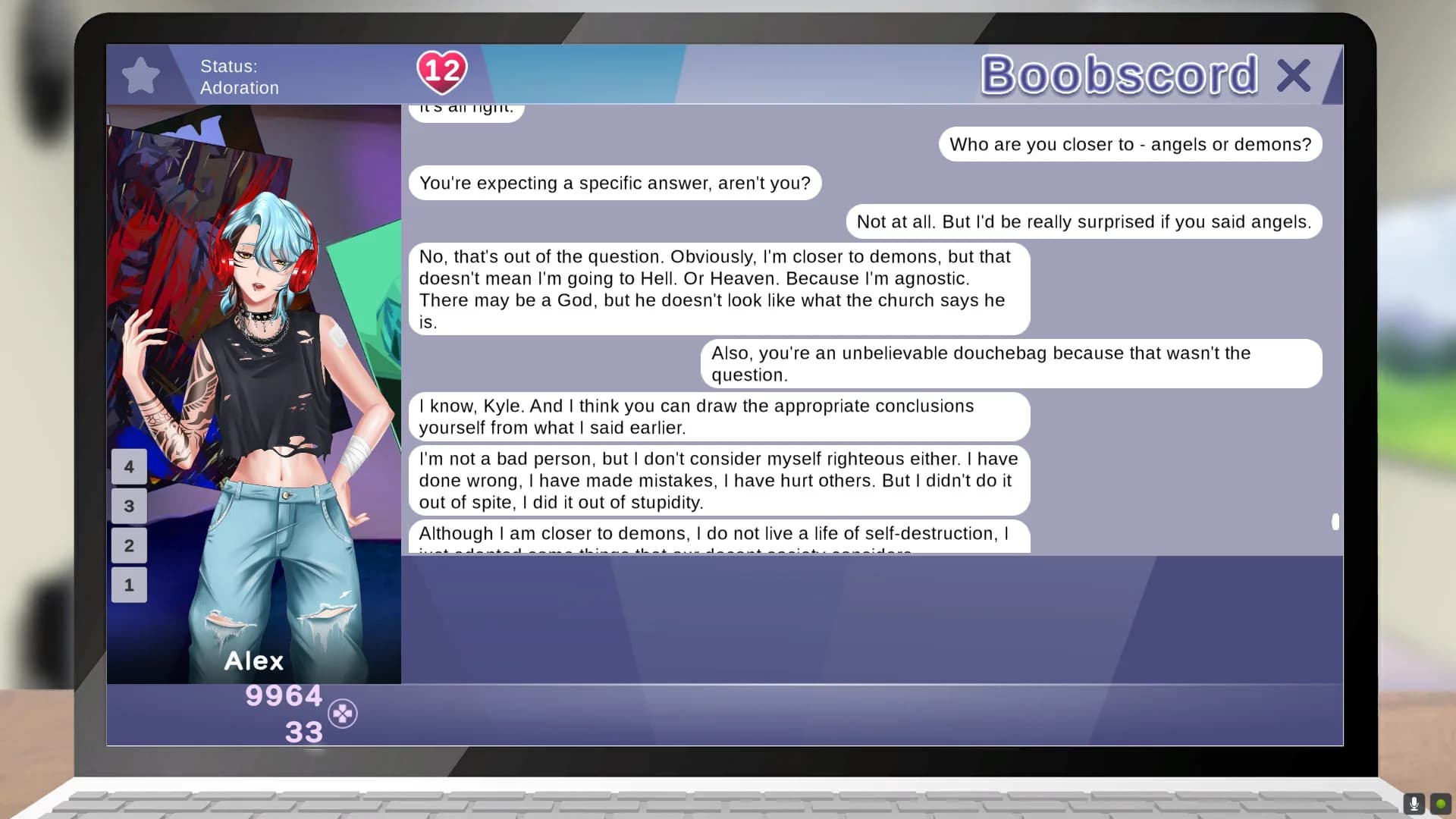 Gamer Girls: Dating Sim görsel 8