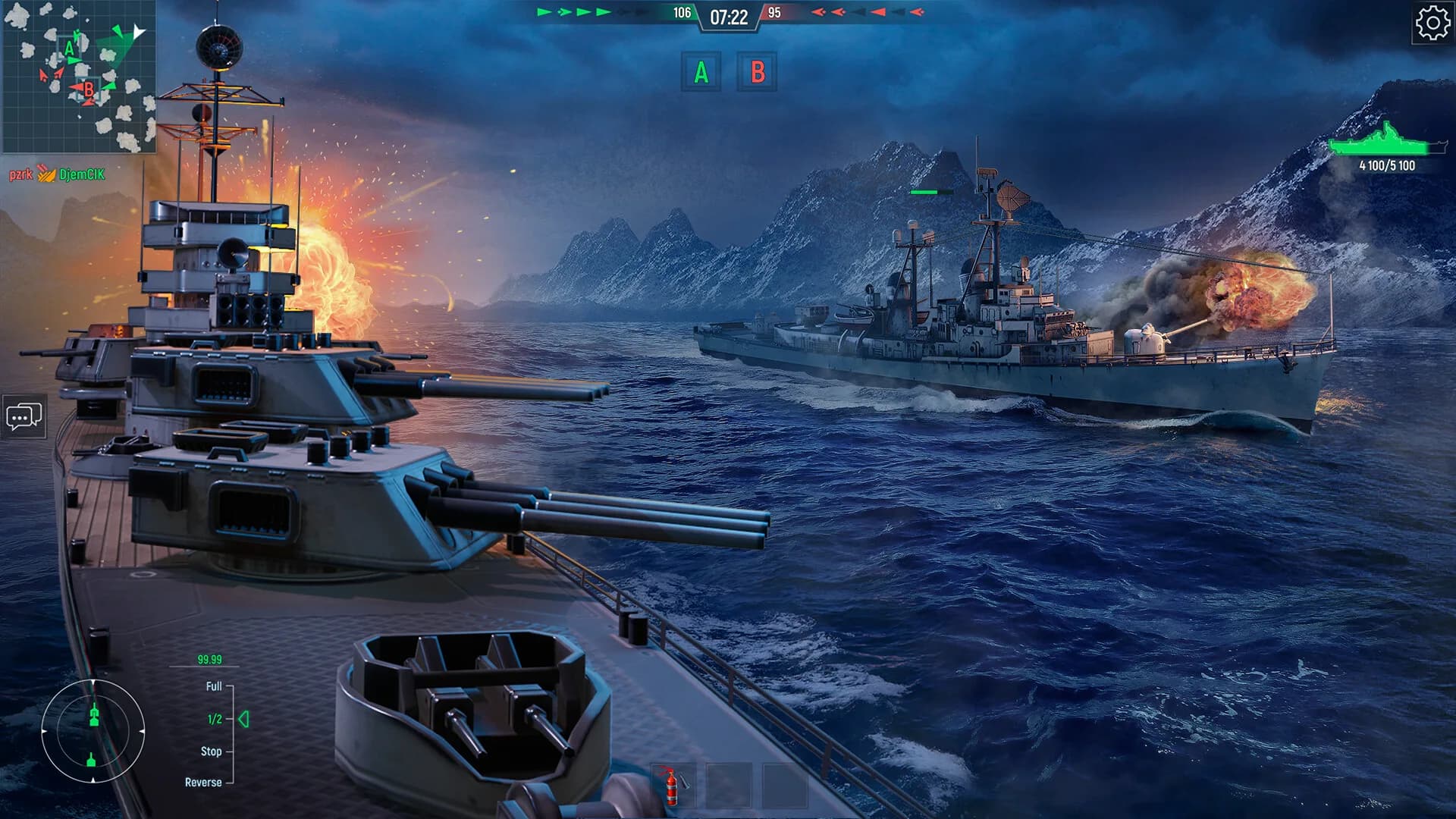 Force of Warships: Savaş gemisi oyunları görsel 2