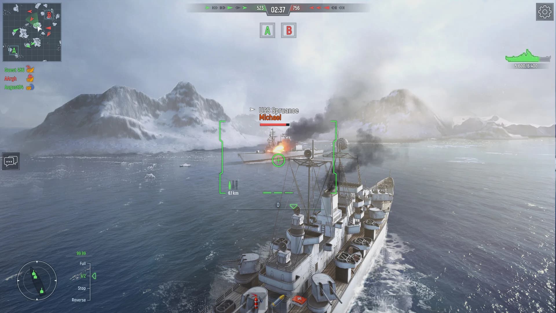 Force of Warships: Savaş gemisi oyunları görsel 5