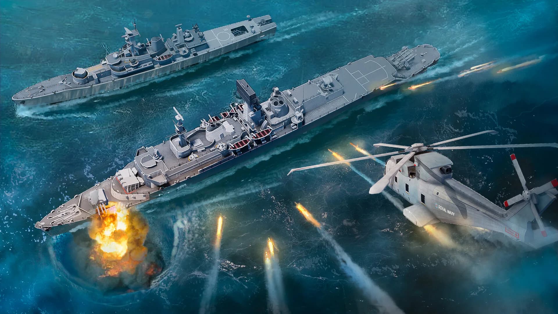 Force of Warships: Savaş gemisi oyunları görsel 6