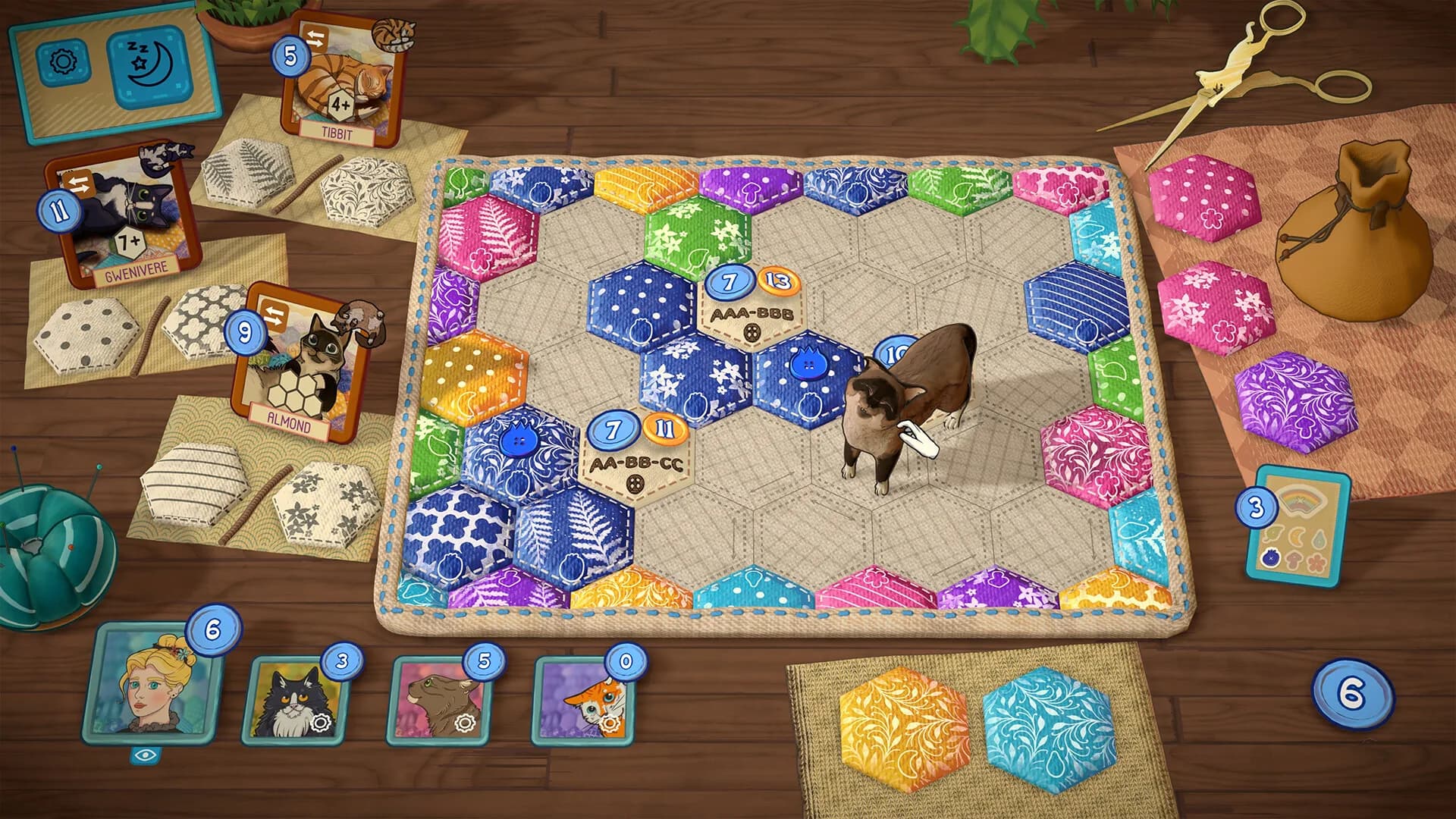 Quilts and Cats of Calico görsel 4