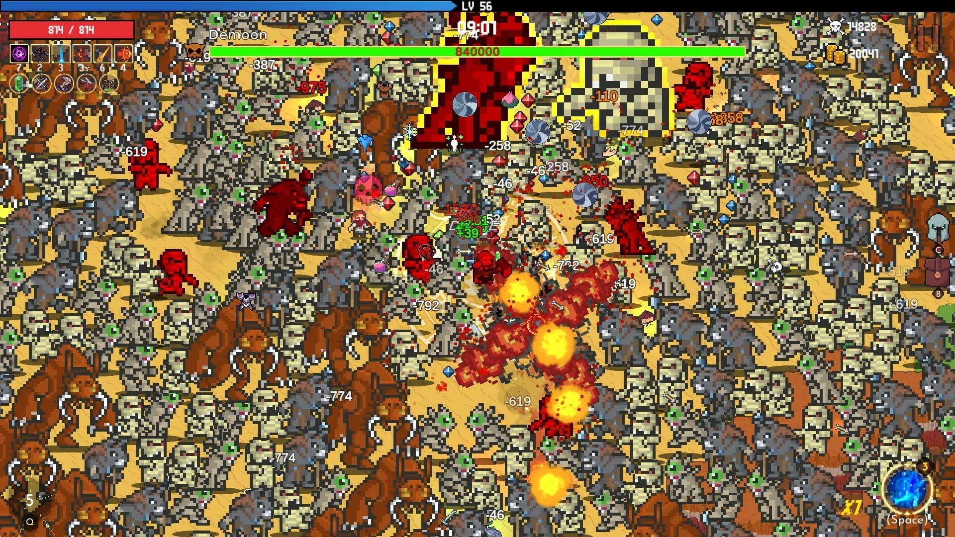 Pixel Survivors : Roguelike görsel 4