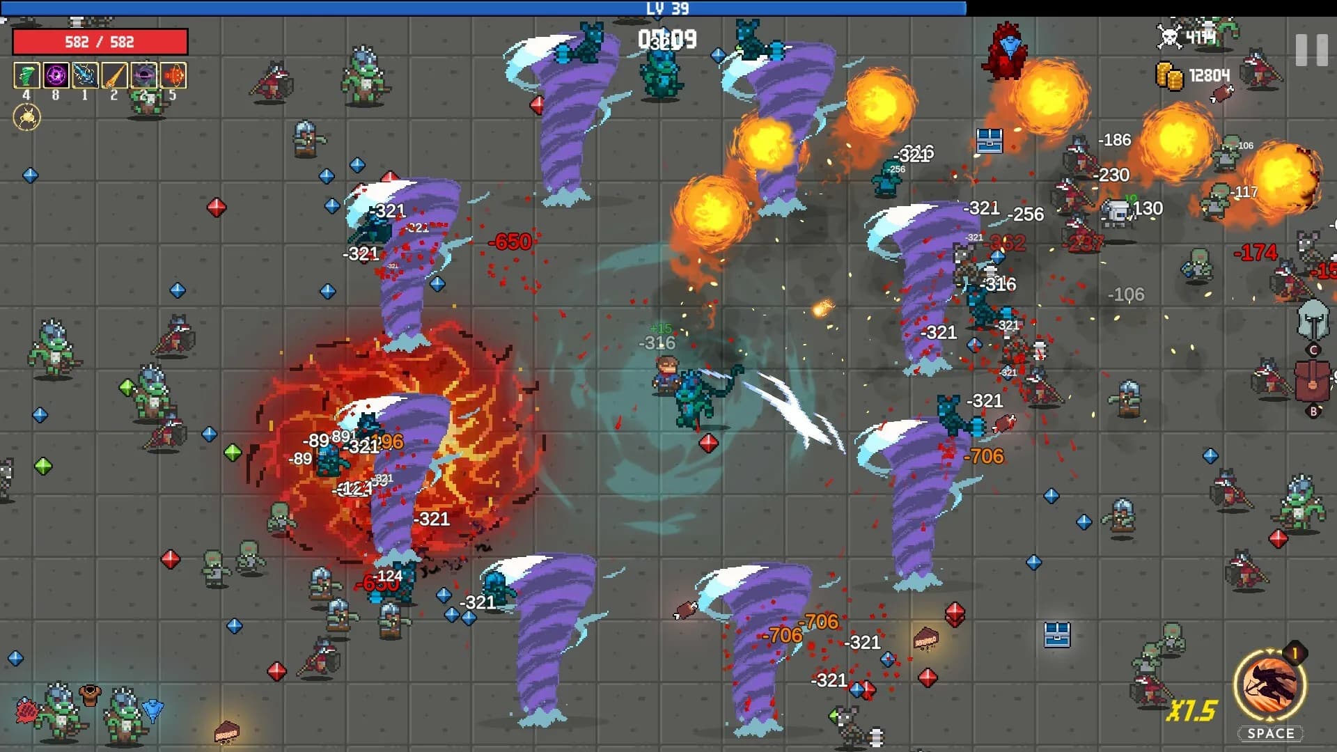 Pixel Survivors : Roguelike görsel 5