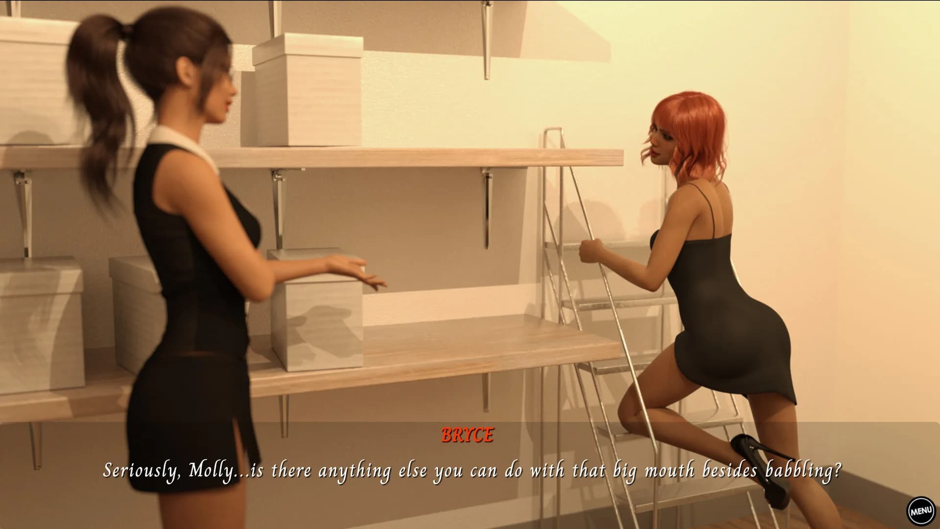 Futanari Sex - The New Boss görsel 6