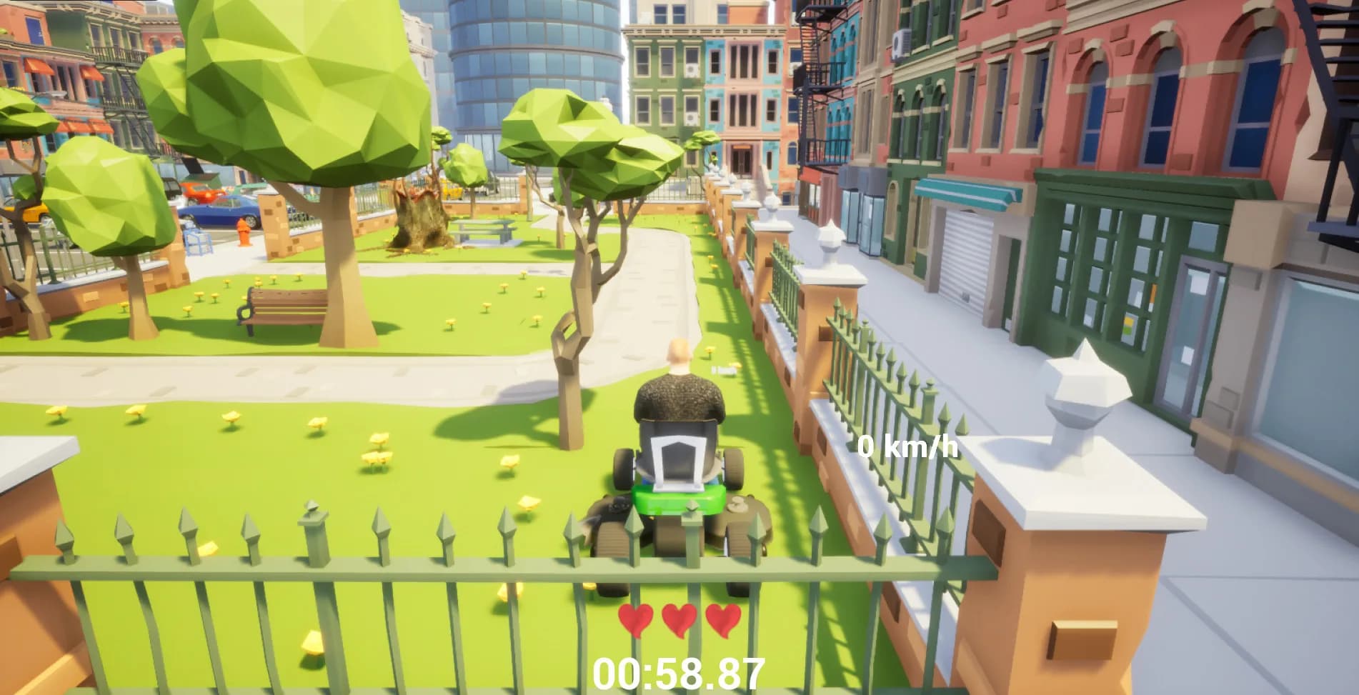 Lawnmower game: Mortal Race görsel 2