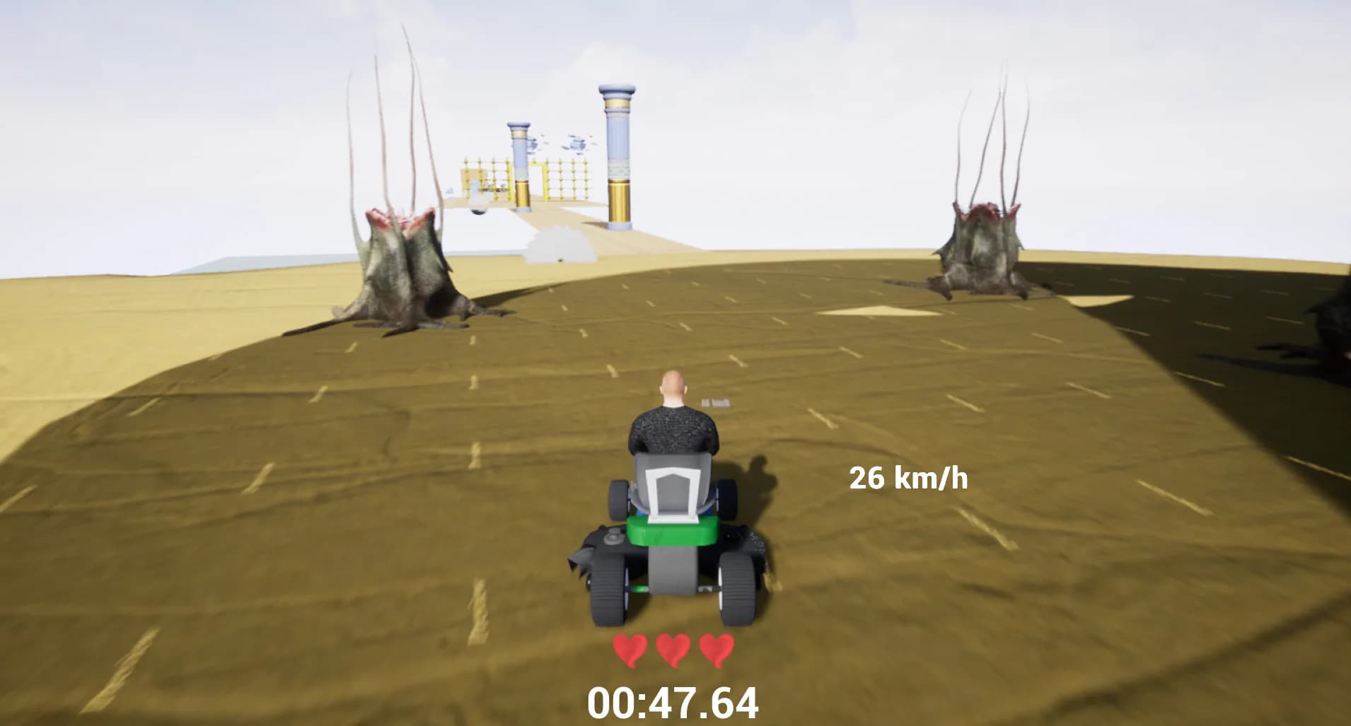 Lawnmower game: Mortal Race görsel 6