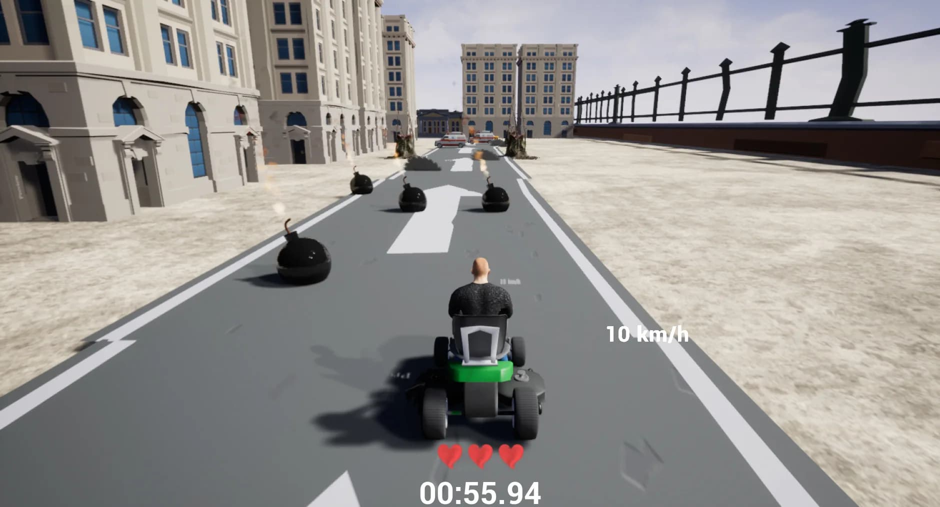 Lawnmower game: Mortal Race görsel 8