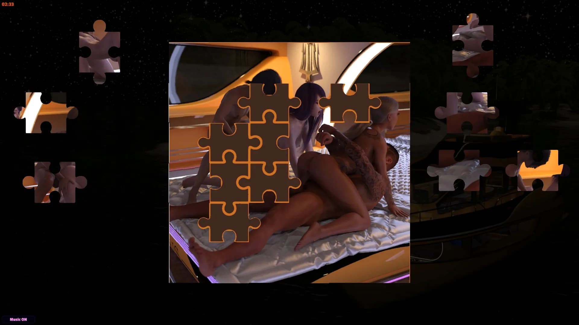 Jigsaw Puzzle - Swingers Party görsel 5