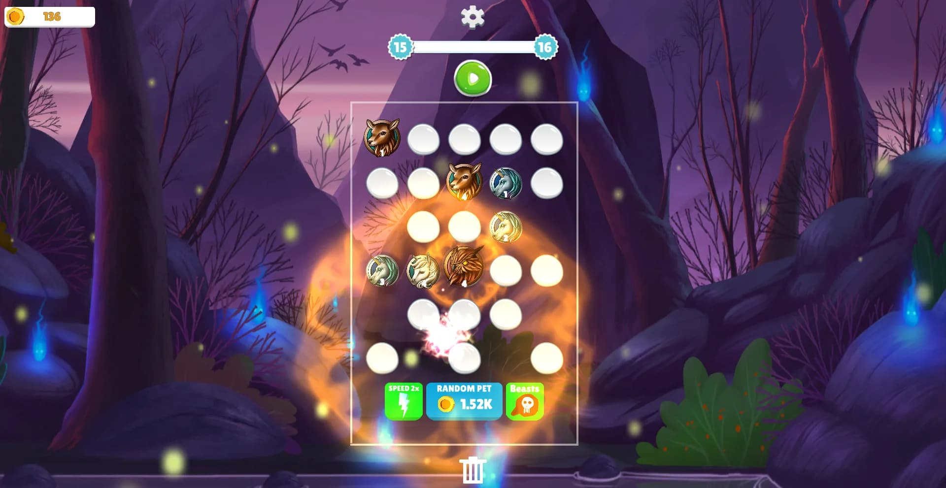 Merge Beasts - Defense Game görsel 5