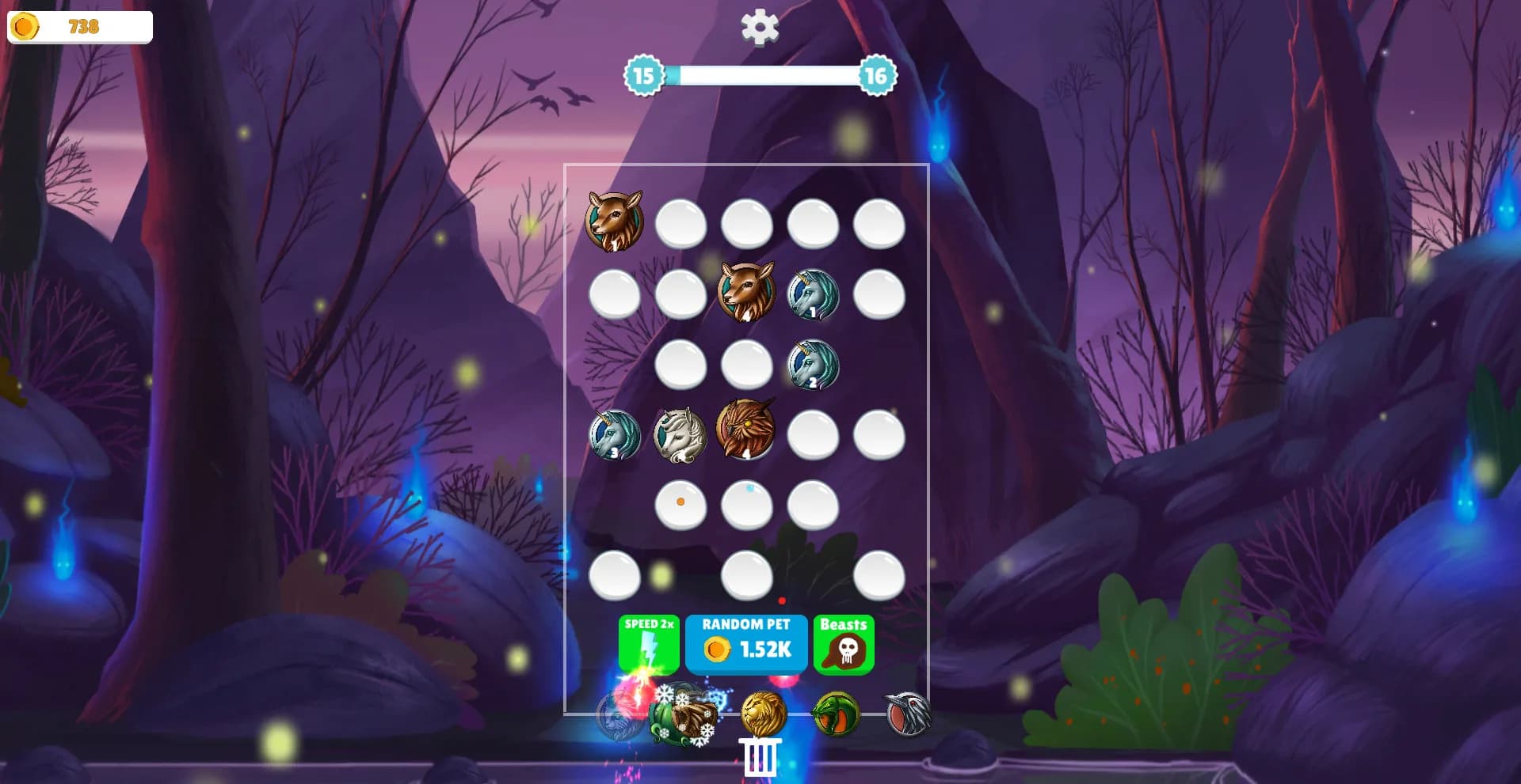 Merge Beasts - Defense Game görsel 7