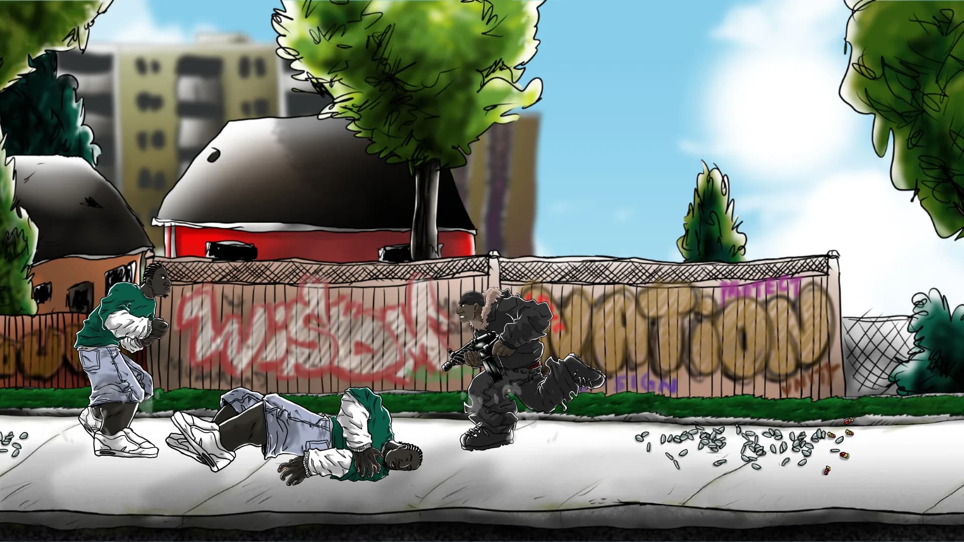 Black Otaku - SOS HD görsel 6