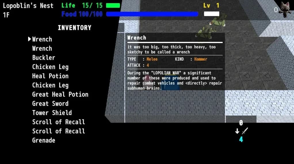 Reconcile with cats [Cat + Tank + Ningen = RogueLike] görsel 5