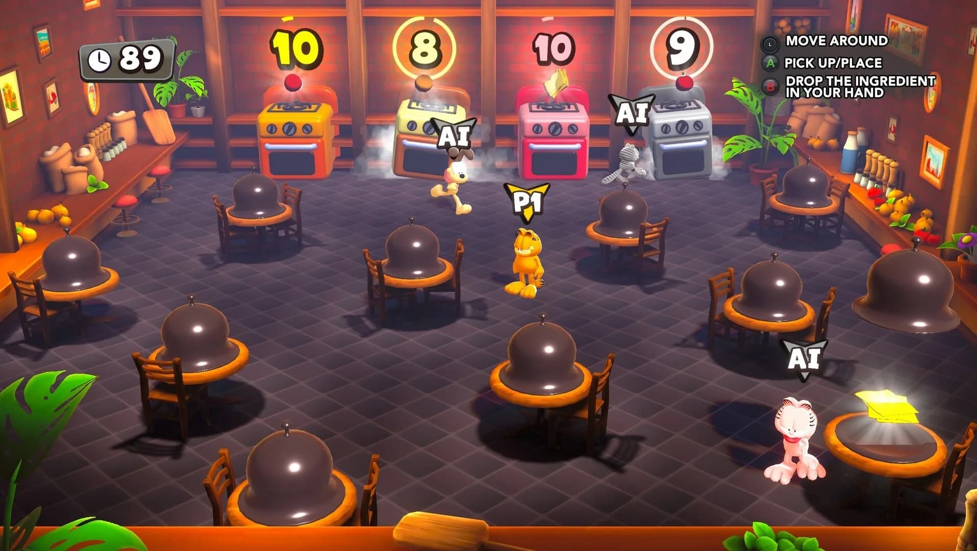 Garfield Lasagna Party görsel 2