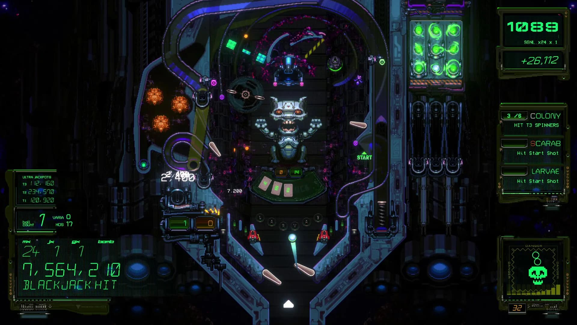 XENOTILT: HOSTILE PINBALL ACTION görsel 3