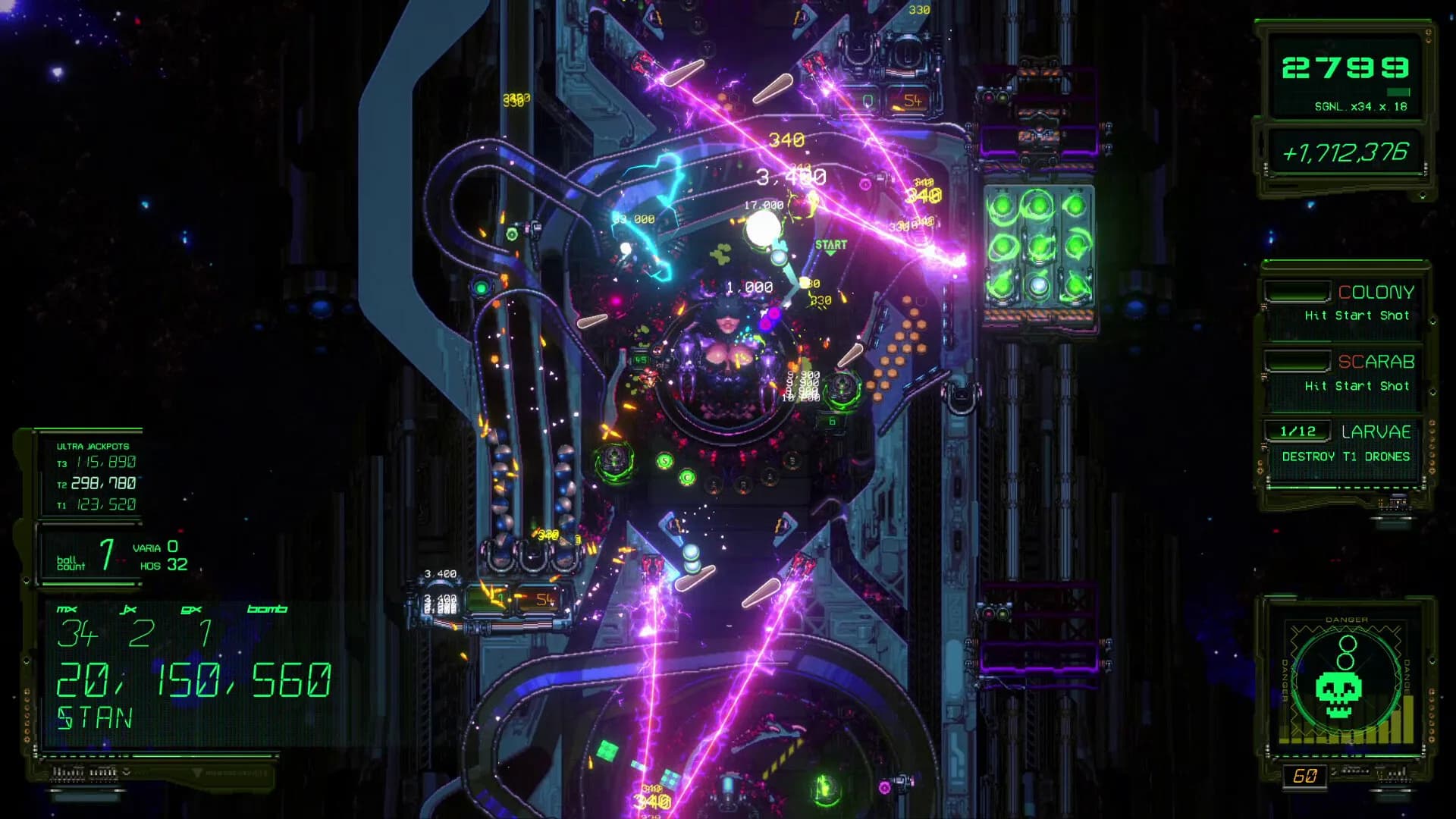 XENOTILT: HOSTILE PINBALL ACTION görsel 8