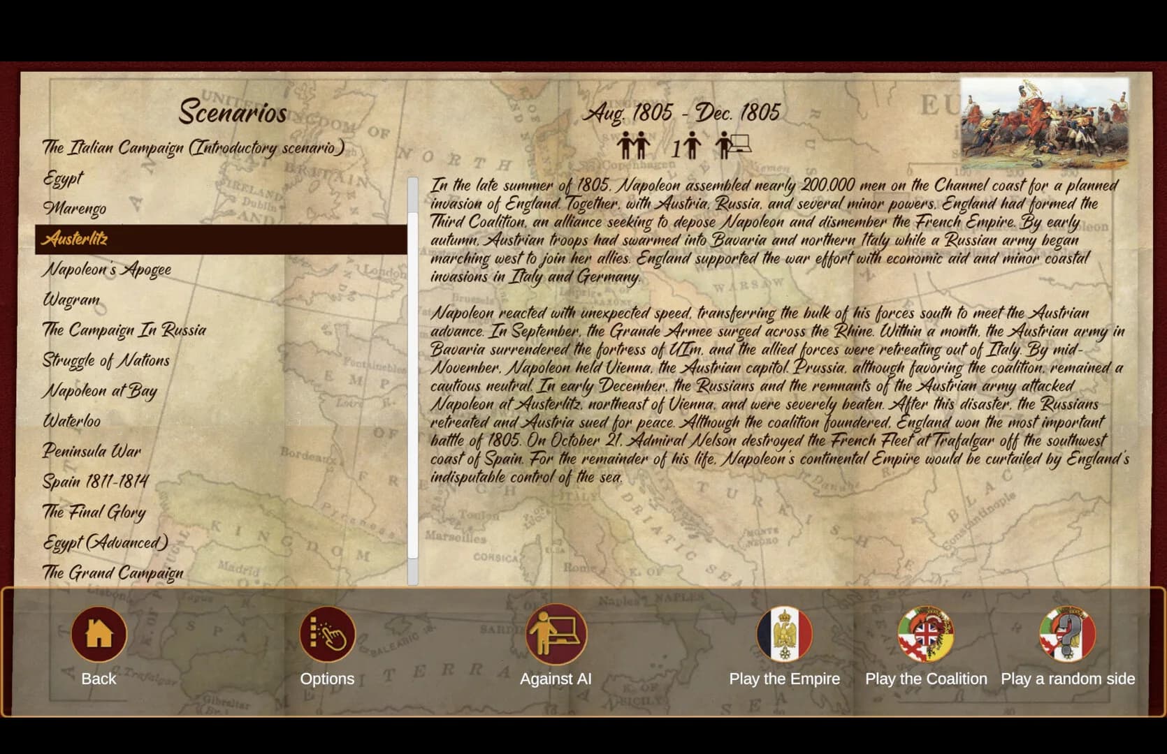 Napoleon's Eagles: Game of the Napoleonic Wars görsel 4