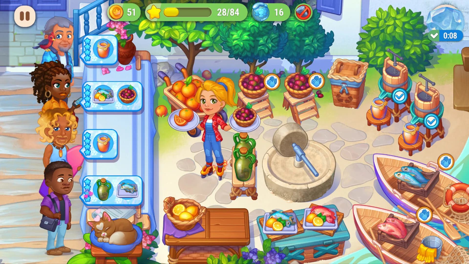 Farming Fever - Pizza and Burger Cooking game görsel 2