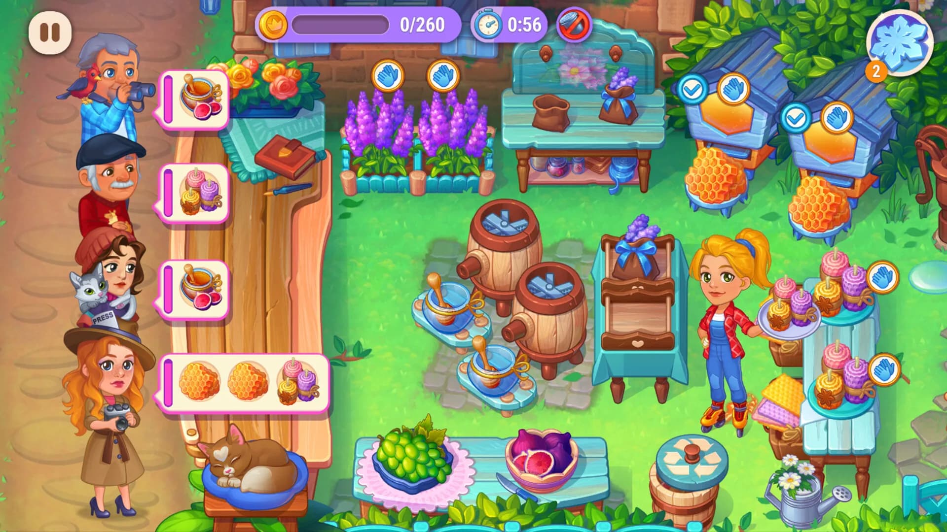 Farming Fever - Pizza and Burger Cooking game görsel 4