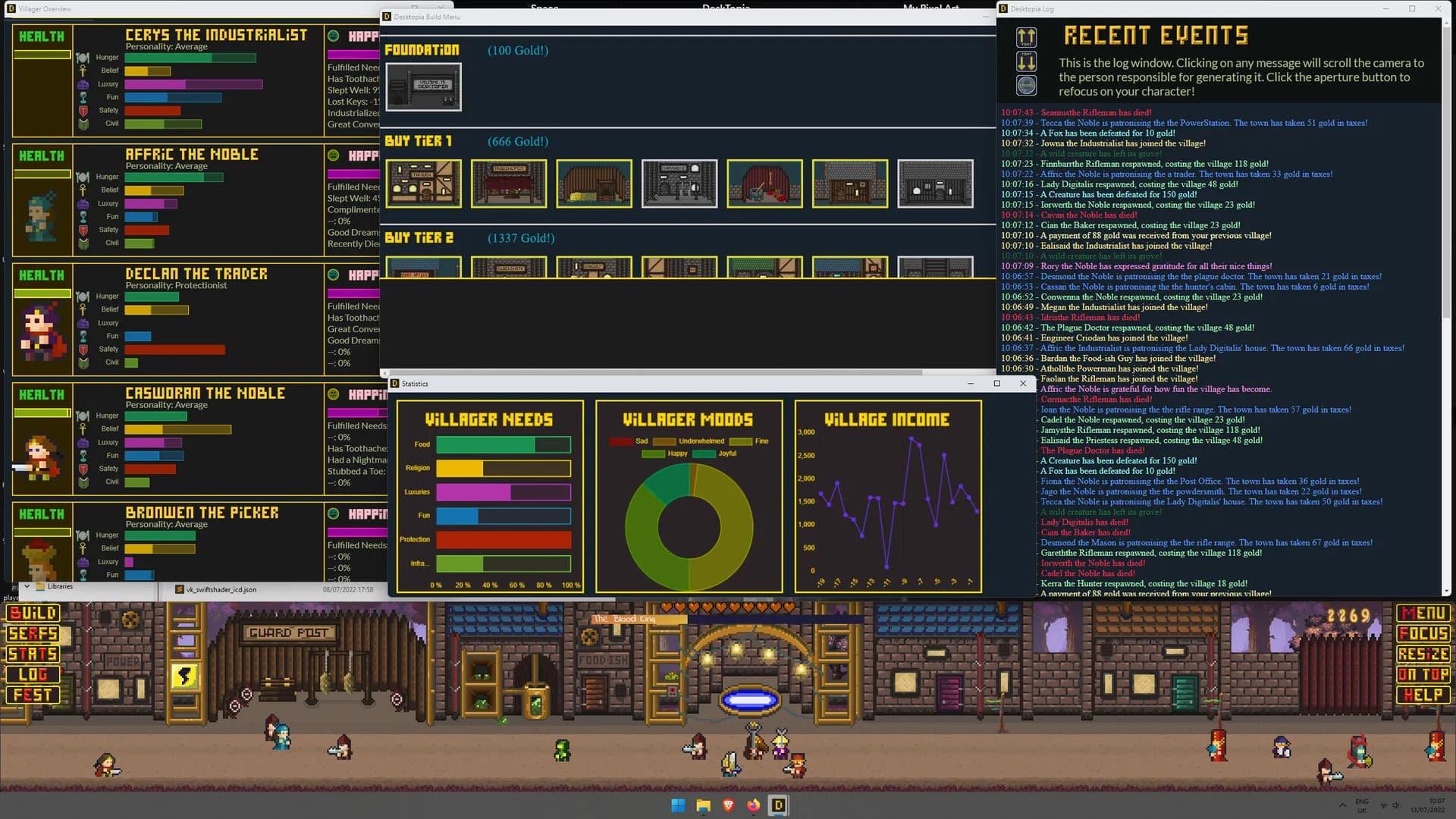 Desktopia: A Desktop Village Simulator görsel 3
