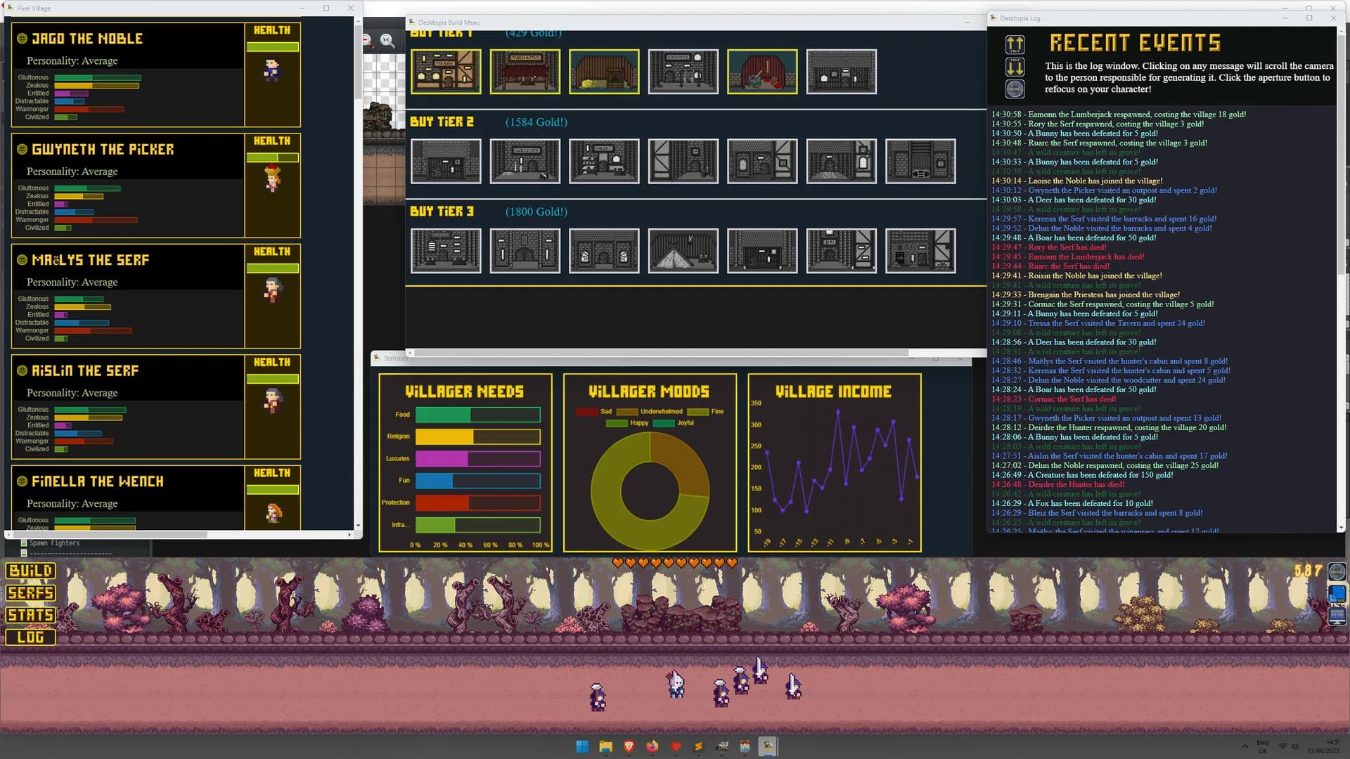 Desktopia: A Desktop Village Simulator görsel 12