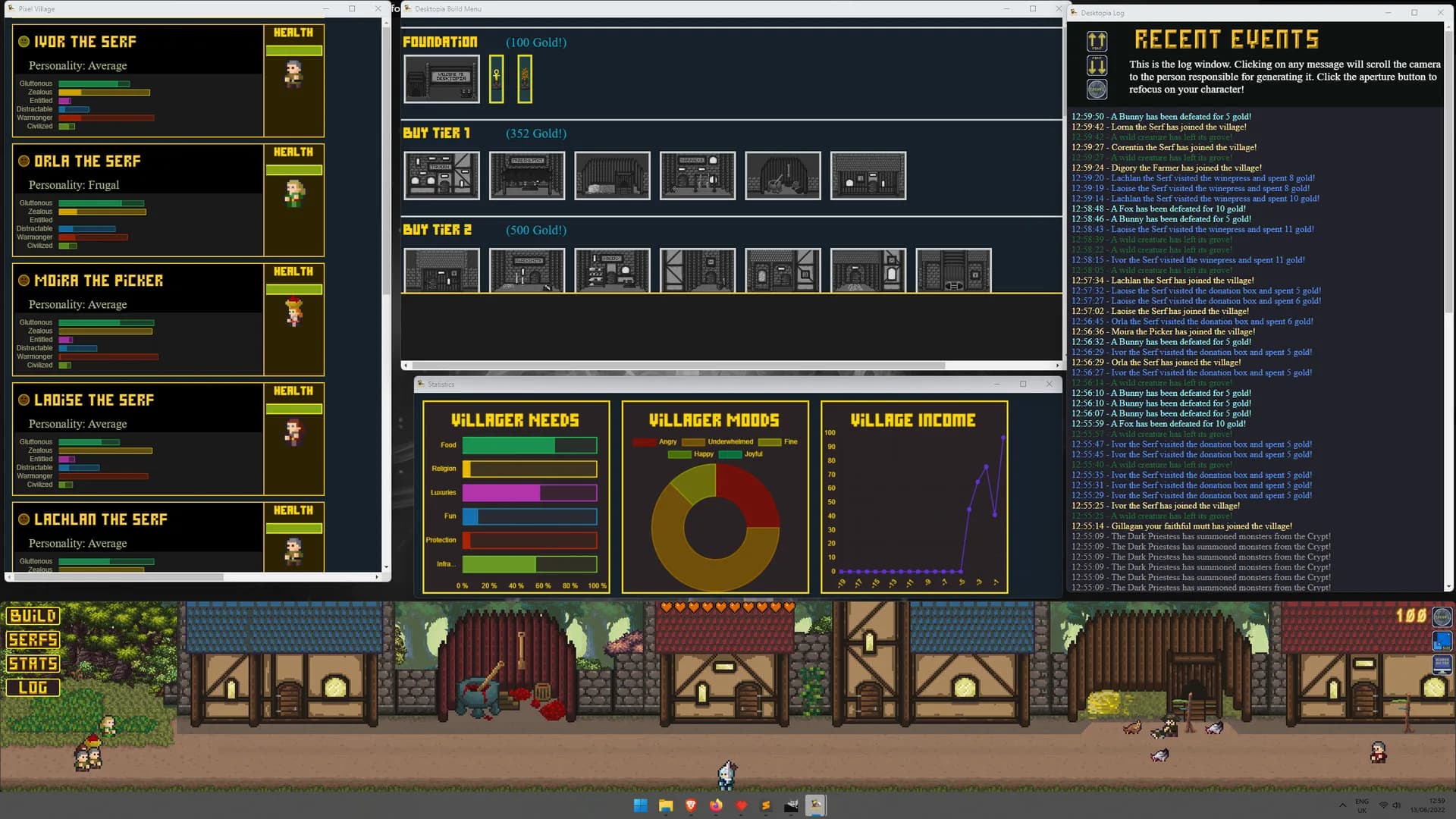 Desktopia: A Desktop Village Simulator görsel 14