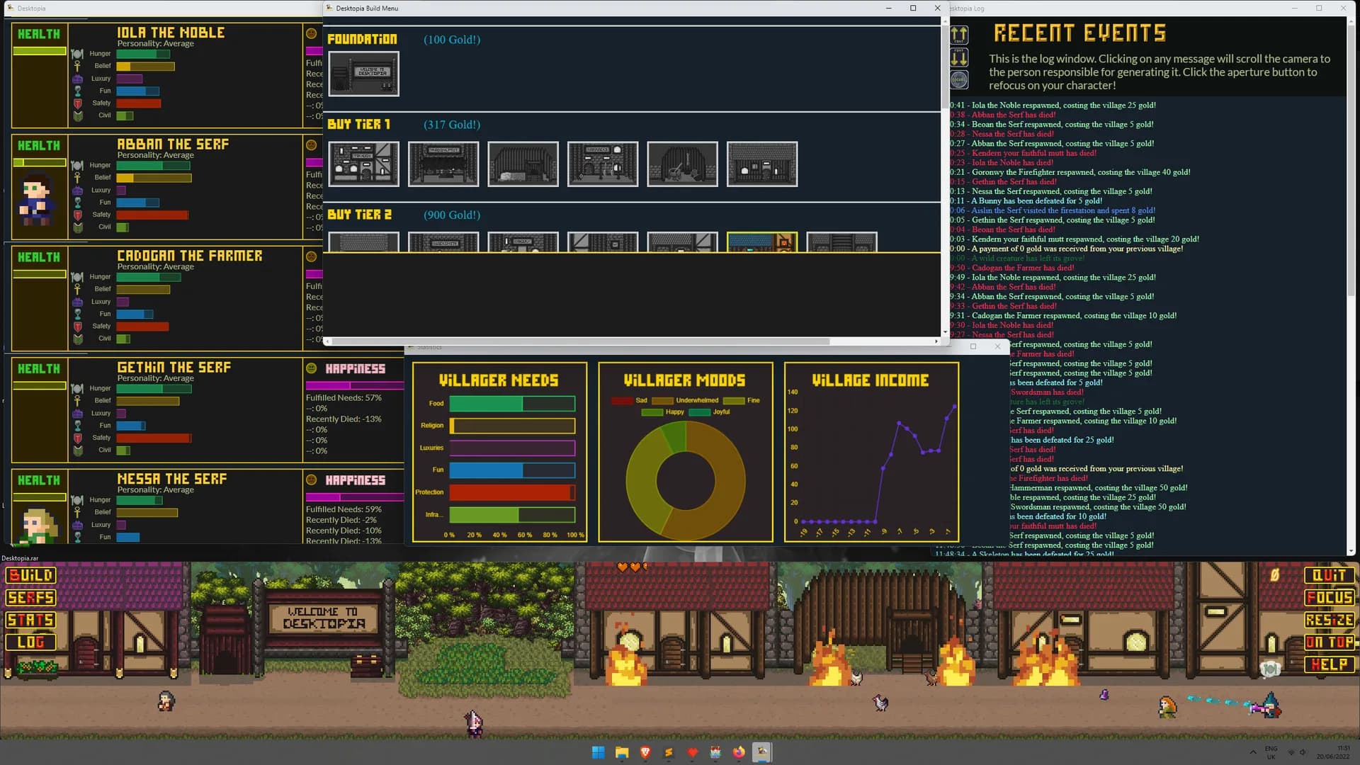 Desktopia: A Desktop Village Simulator görsel 15