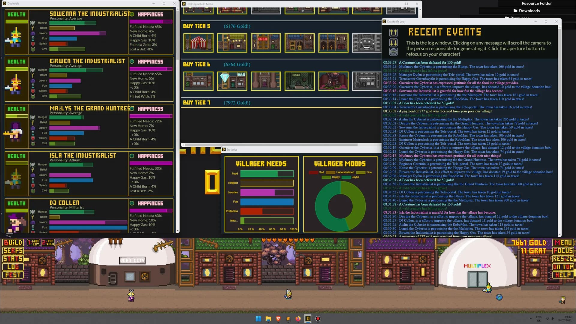 Desktopia: A Desktop Village Simulator görsel 18