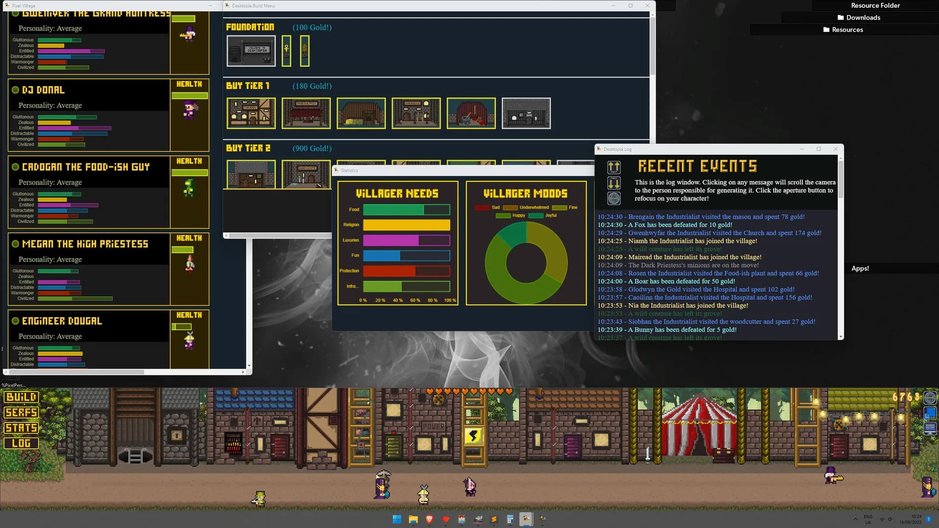 Desktopia: A Desktop Village Simulator görsel 20