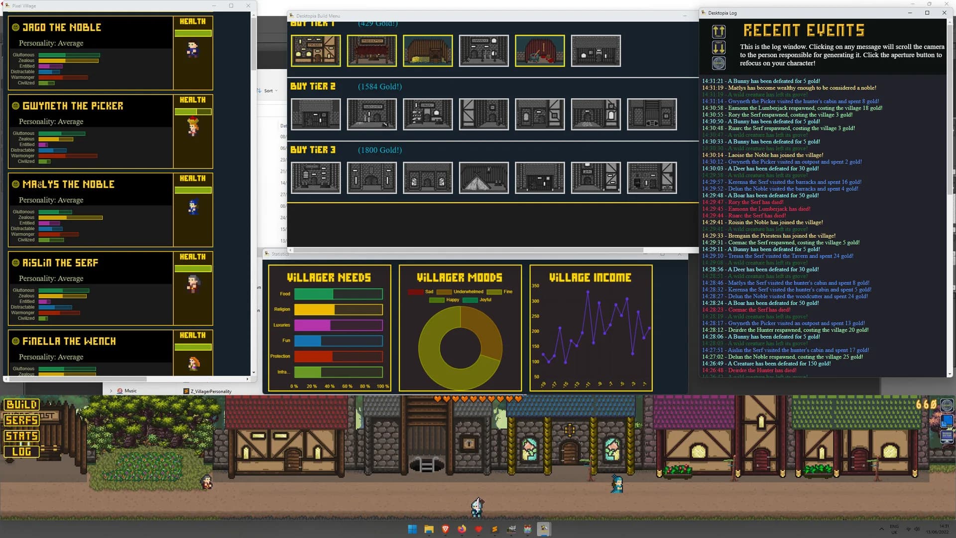 Desktopia: A Desktop Village Simulator görsel 25