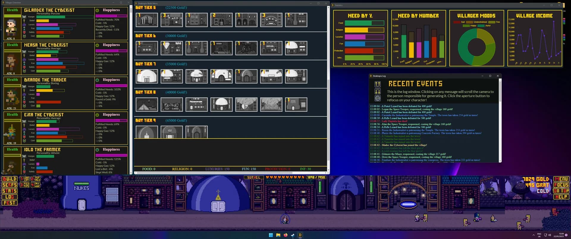 Desktopia: A Desktop Village Simulator görsel 32